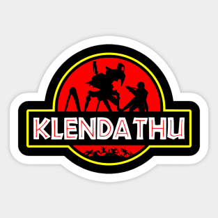 Plain Bug Planet Klendathu Sticker